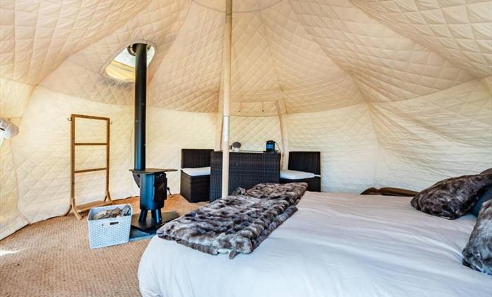 Double Setup Luxury Lotus Belle Glamping Tent/Yurt